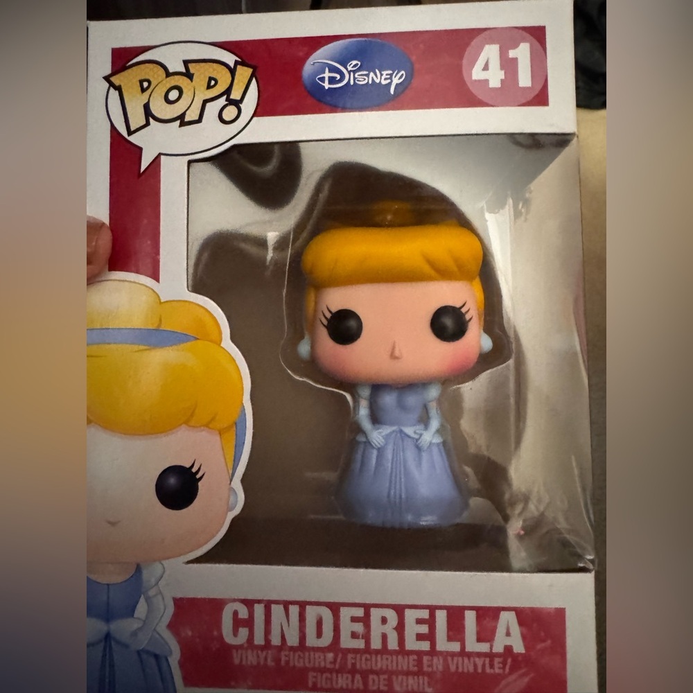 Disney Cinderella Pop Vinyl in Blue Dress